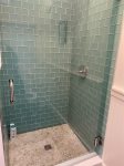Primary Bathroom custom tiled shower